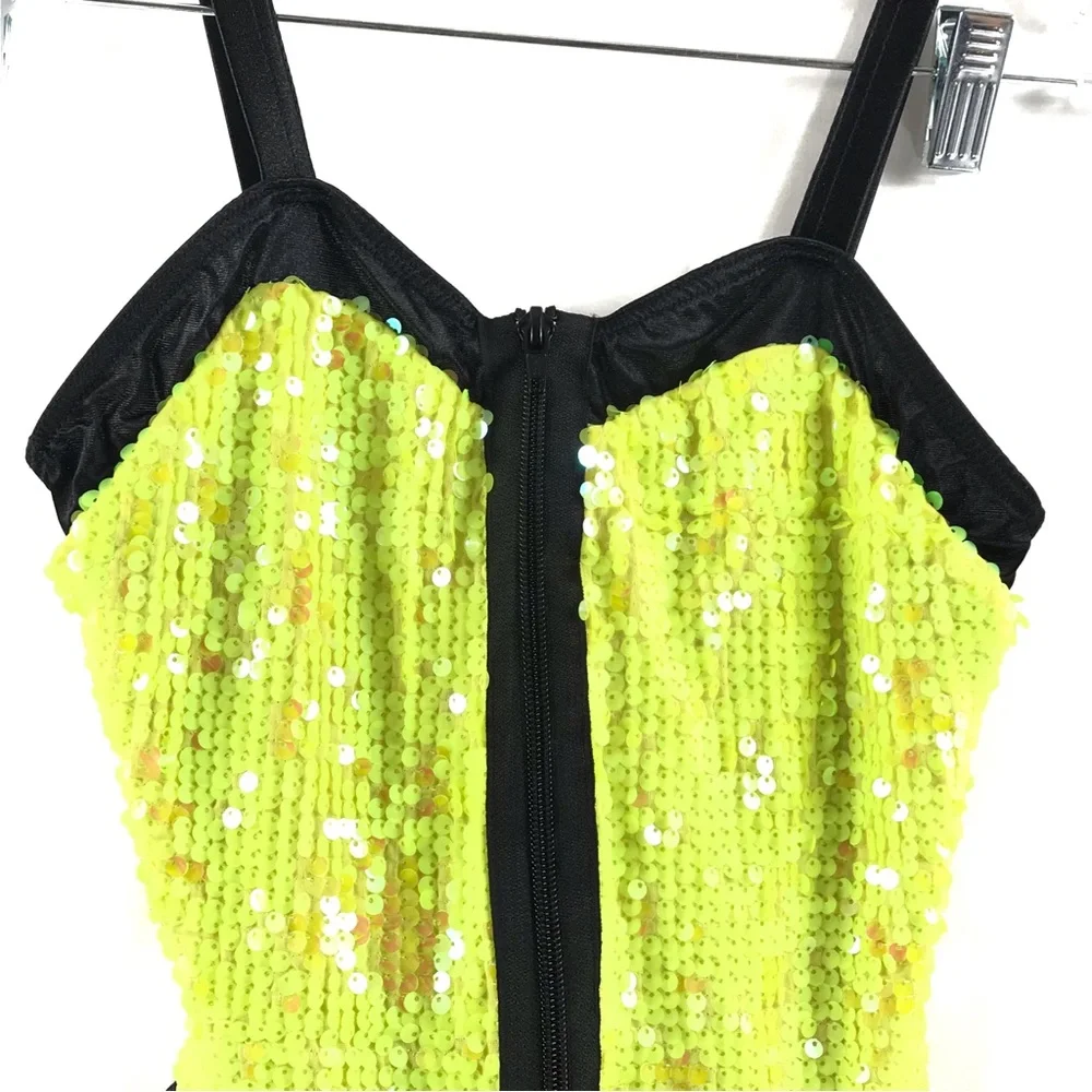 Weissman’s 2-piece Dance Costume in Neon Colors Child Large